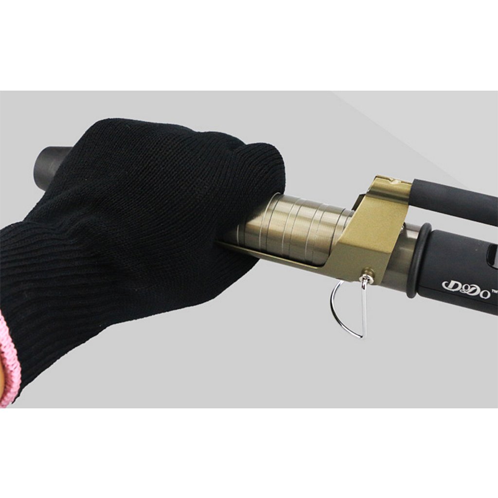 Blesiya Professional Heat Resistant Hair Styling Gloves - 3pcs Black Heat Blocking Gloves for Curling Iron, Flat Iron & Hair Styling Tools - Perfect for Salon, Home Use & Hairdressing Protection