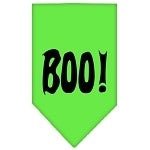 Colorful Boo Screen Print Bandanas - Soft Cotton Bandana for Halloween, Cosplay & Costume Parties - Perfect for Pets, Kids & Adults Accessories