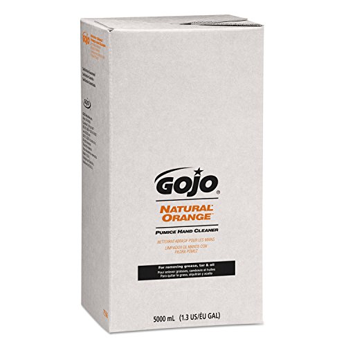 GOJ7556 - Natural Orange Pumice Hand Cleaner Refill for Mechanics & Gardeners | Heavy Duty Hand Soap for Grease, Oil & Dirt Removal | Workshop & Outdoor Use