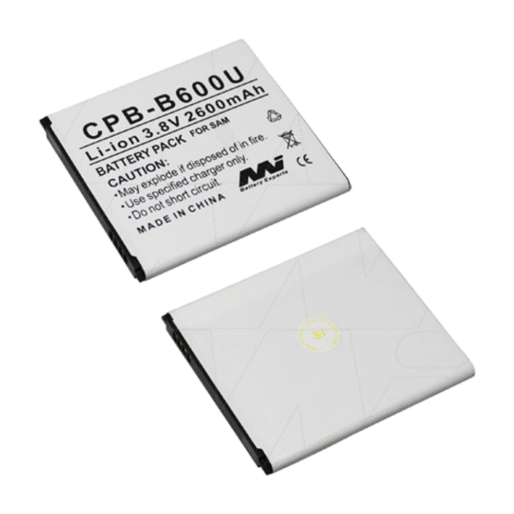 3.8V 2600mAh Li-Ion Replacement Battery for Samsung Galaxy S5/S6/Note - Long Lasting Power for Travel, Work & Daily Use
