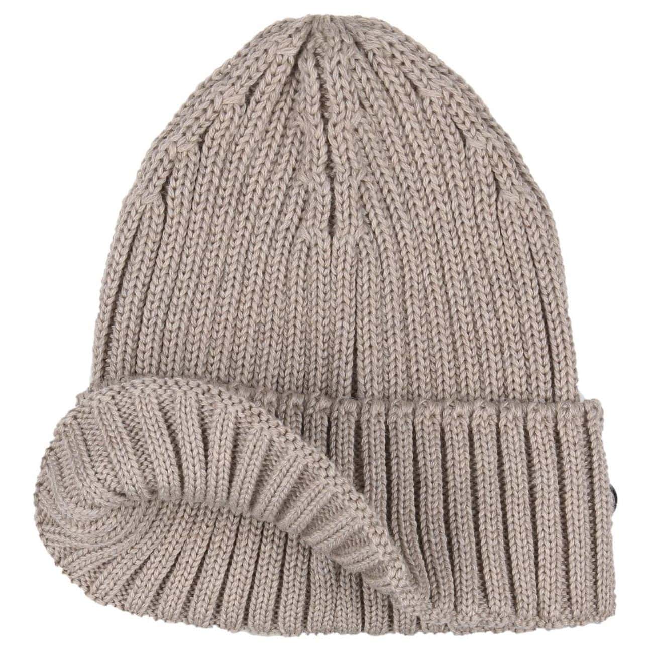 Lierys Merino Wool Rib Knit Beanie - Soft Winter Hat for Men & Women - Perfect for Skiing, Hiking & Cold Weather Activities