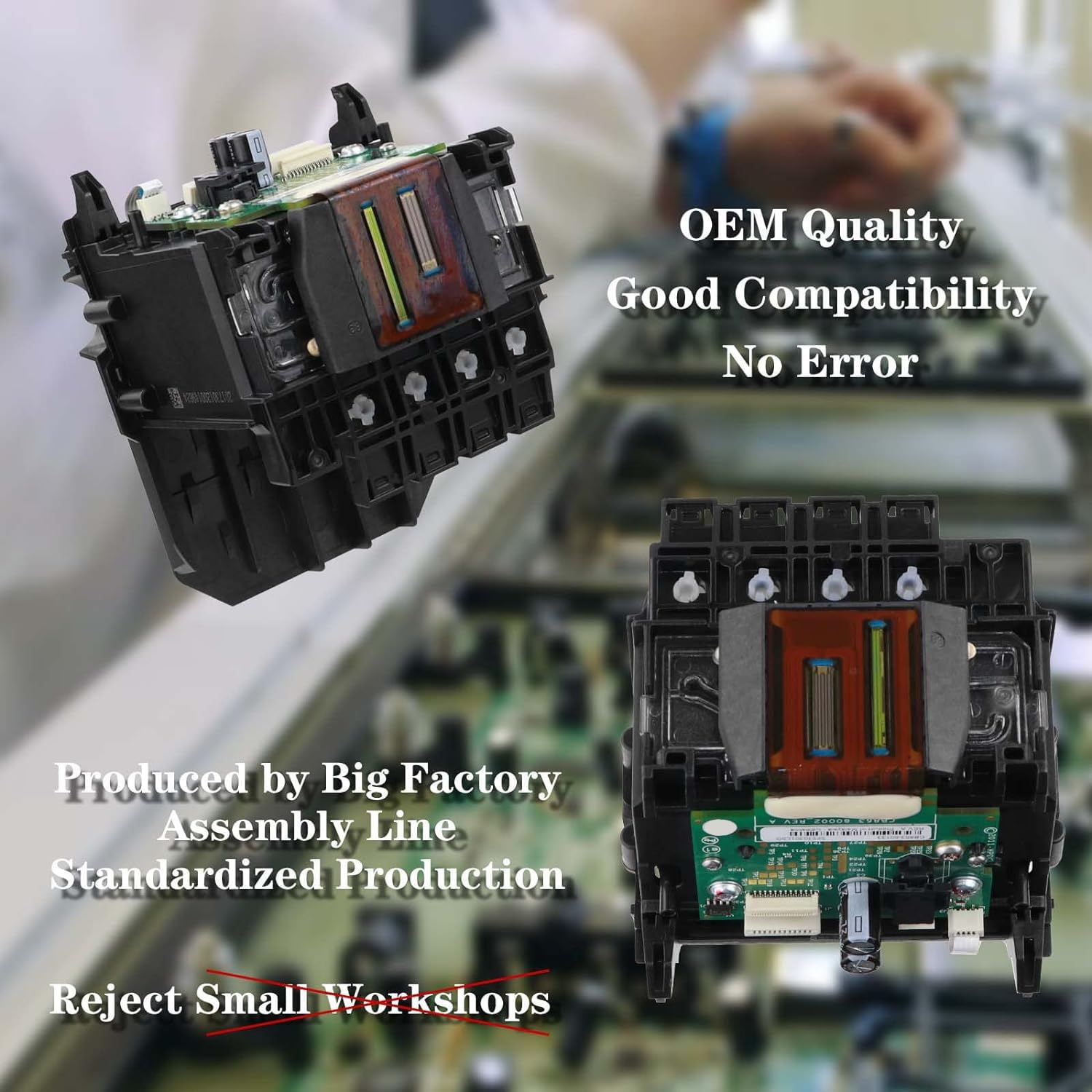Ademon 932 933 Printhead Compatible with Epson Printer Models 7110 7510 7512 7612 6700 7610 7620 6600 - OEM Standard Replacement for High-Quality Printing - Perfect for Home Office, Business, and Photo Printing Needs