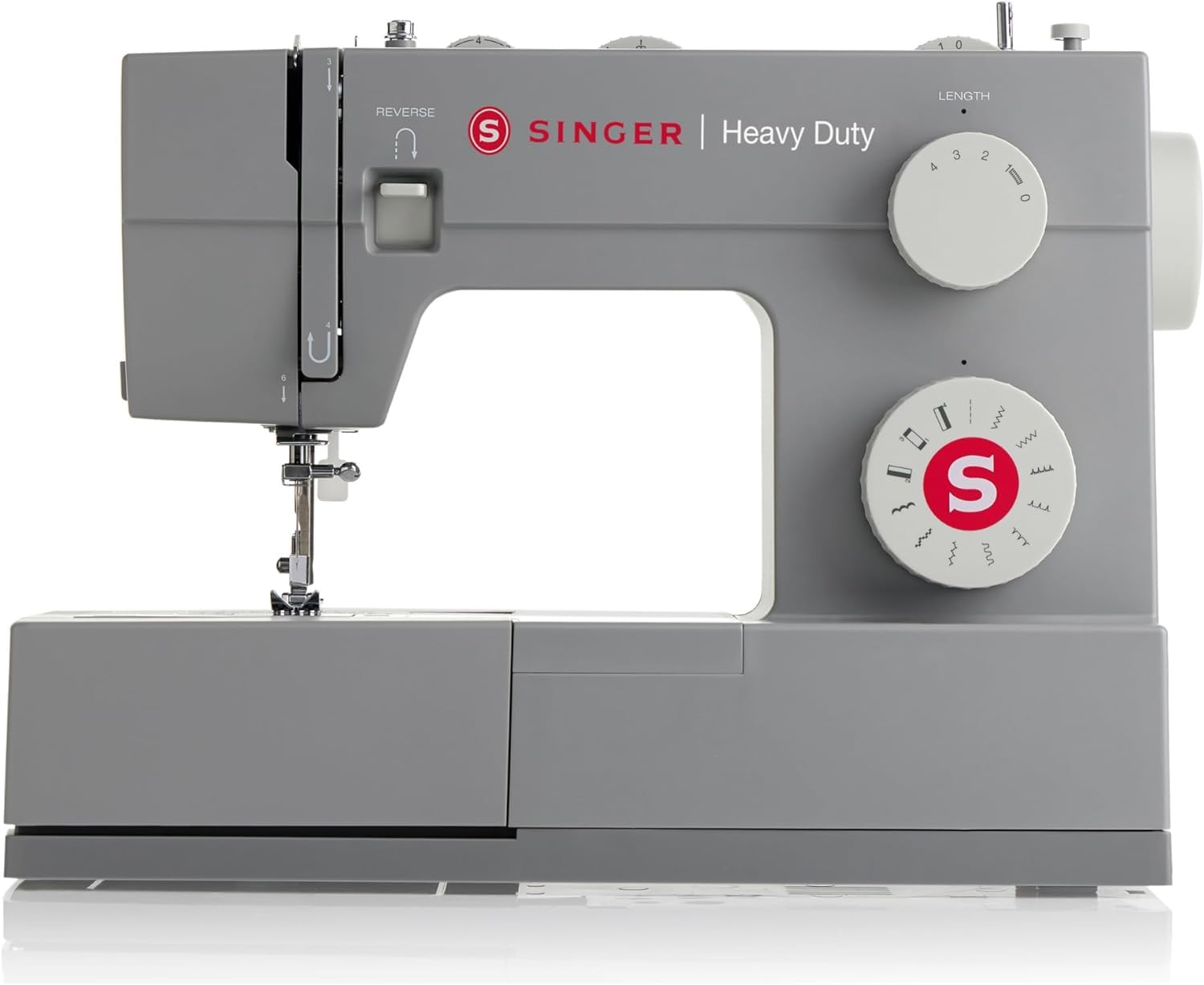 SINGER 4411 Heavy Duty Sewing Machine - 11 Built-In Stitches, 9 Presser Feet, Twin Needles & Accessory Kit - Perfect for Quilting, Dressmaking & Home Decor Projects