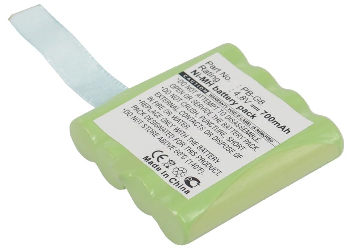 Synergy Digital 2-Way Radio Battery - Replacement for Midland PB-G8 (Ni-MH 4.8V 700mAh) | Long-Lasting Power for Outdoor Adventures, Camping & Emergency Communication