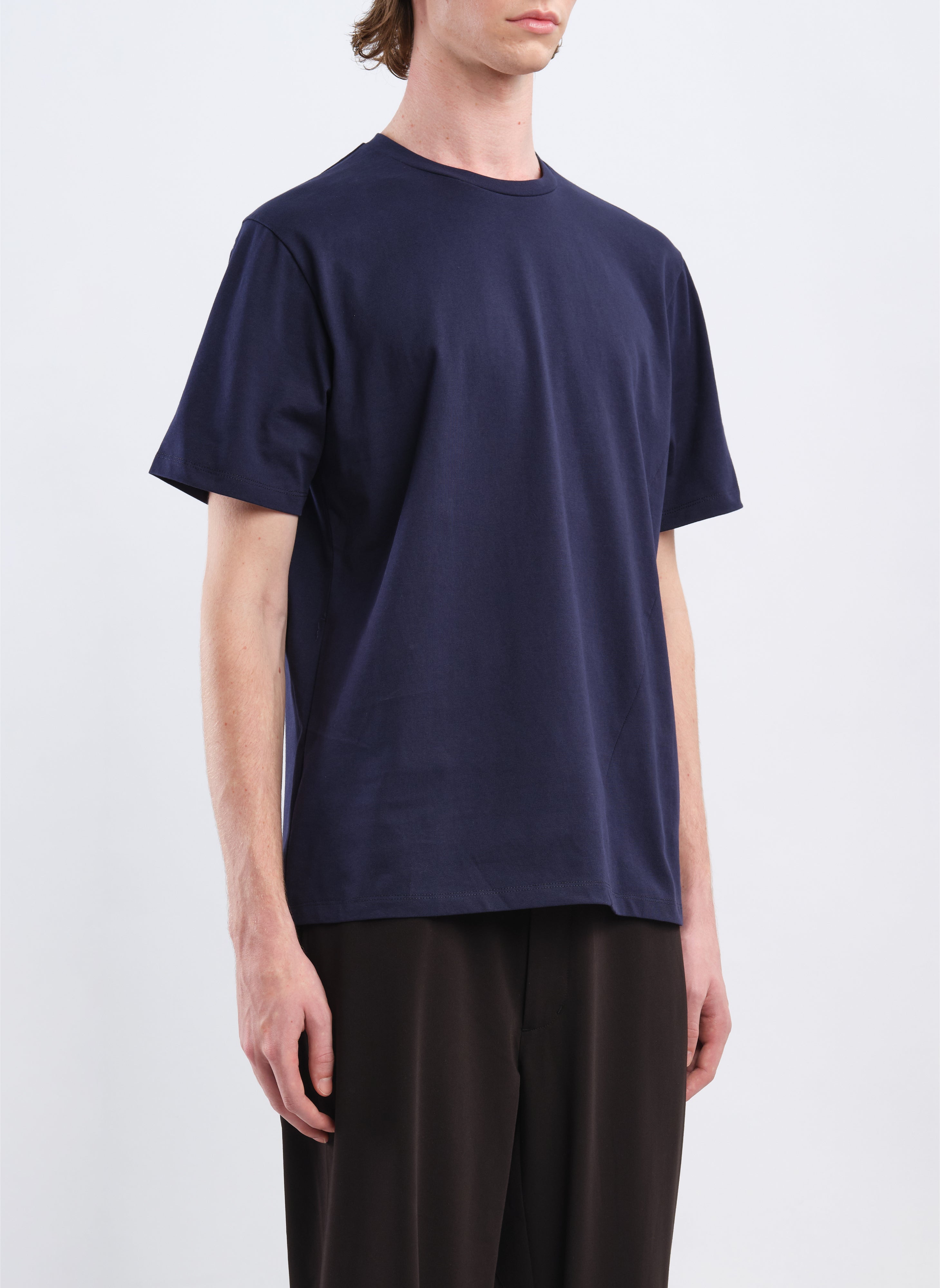 Premium Mercerized Cotton T-Shirt (T01) - Soft & Durable Men's Casual Wear for Everyday Comfort & Style