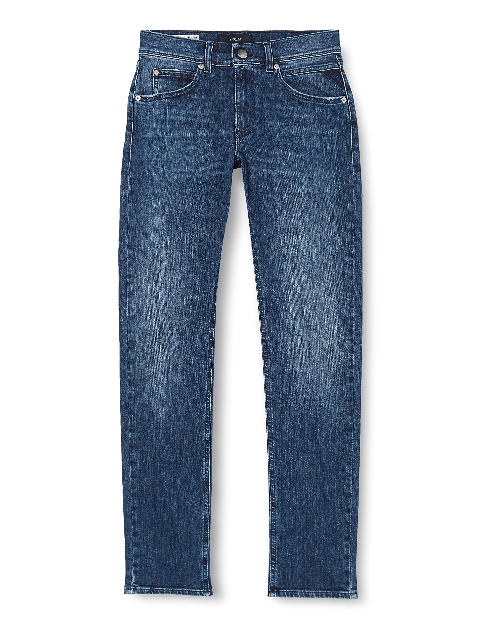 Replay Boys Wallys Jeans - Classic Denim Pants for Kids | Comfortable & Durable Jeans for School, Play & Everyday Wear