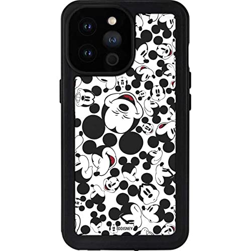 Waterproof iPhone 13 Pro Max Case with Official Disney Mickey Mouse Design - Durable Protection for Swimming, Beach & Outdoor Activities
