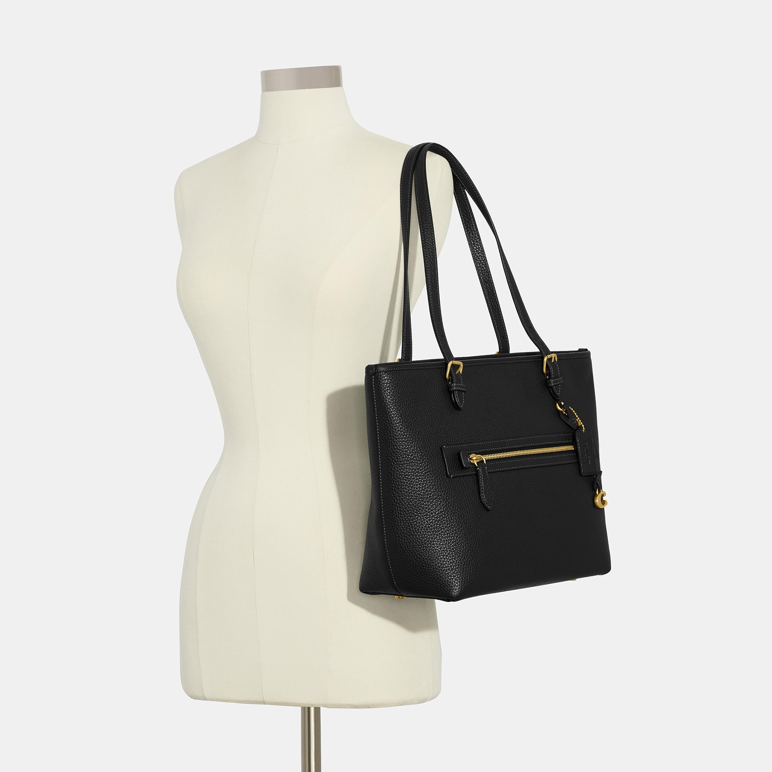 Coach Women's Polished Pebble Leather Taylor Tote - Stylish Designer Handbag for Work, Travel & Everyday Use | Premium Leather Shoulder Bag for Women