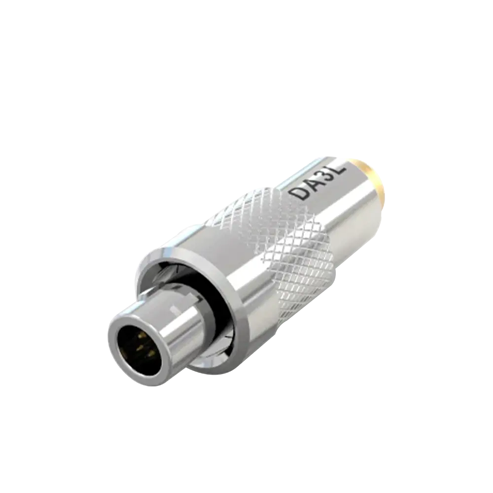 Professional DA3L Microdot to Audio Adapter - Compatible with Lectrosonics, Sennheiser, Wisycom & Zaxcom Wireless Systems - Perfect for Film Production, Live Events & Broadcast Audio