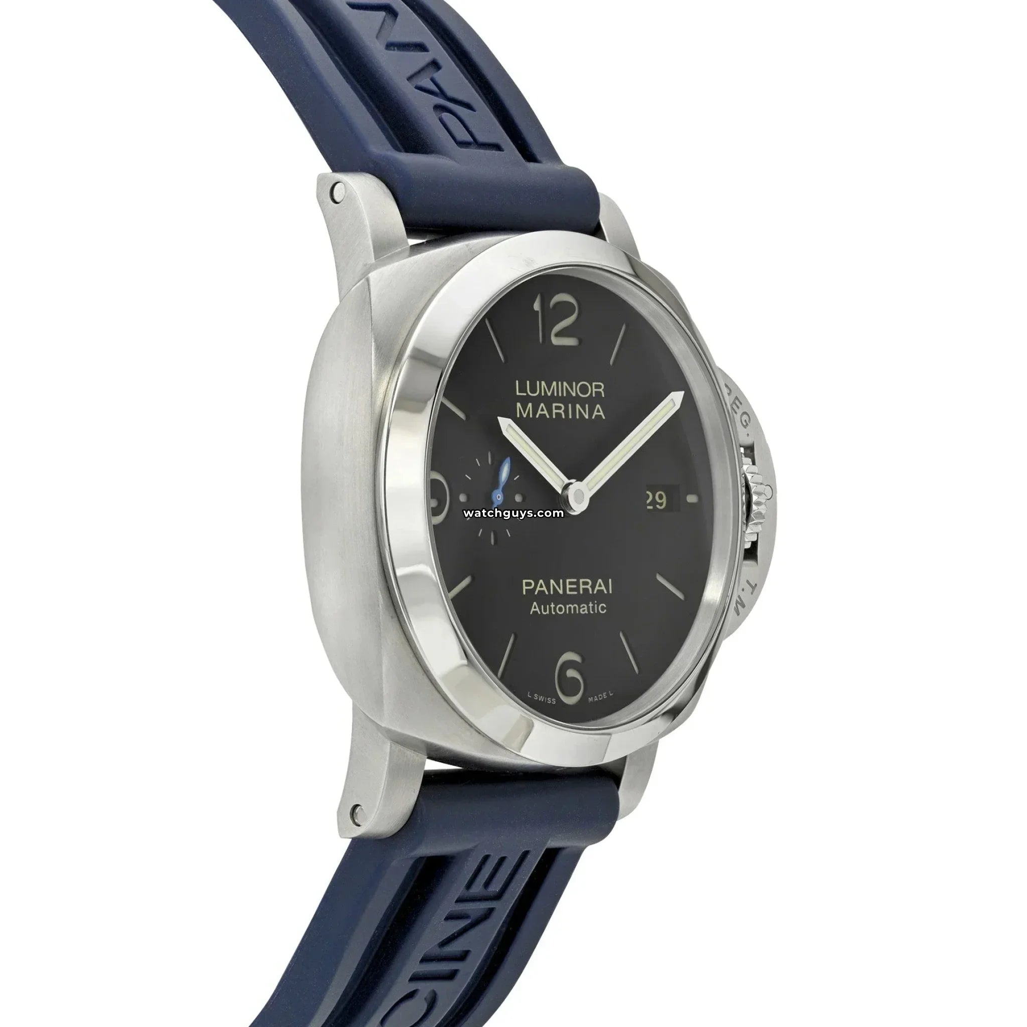 Panerai Luminor Marina PAM01312 Men's Automatic Watch - Luxury Stainless Steel Dive Watch with Date Function | Perfect for Diving, Business & Formal Occasions