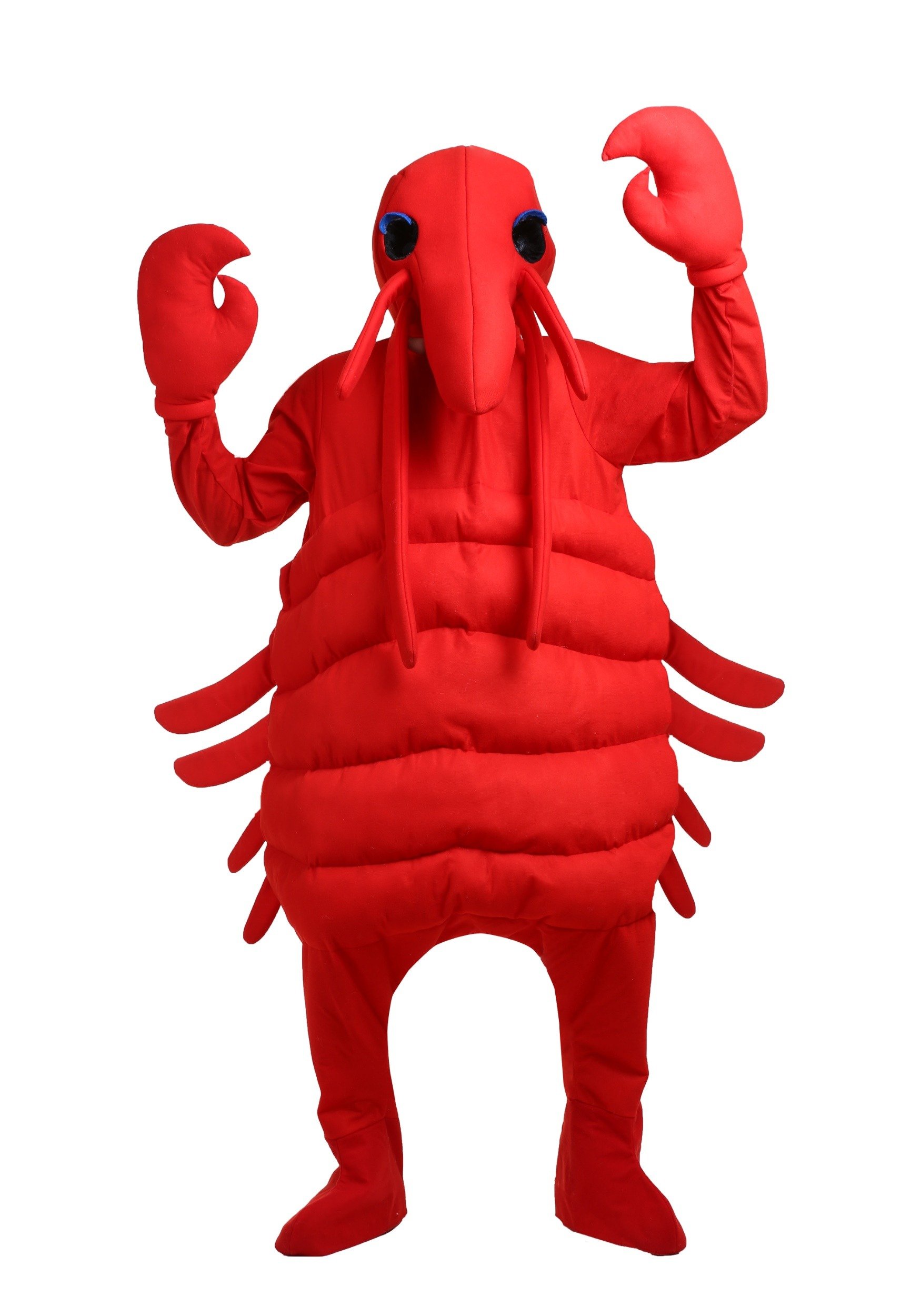 Lobster Costume for Men - Funny Seafood Halloween Outfit & Cosplay Costume for Parties, Themed Events, and Beach Fun