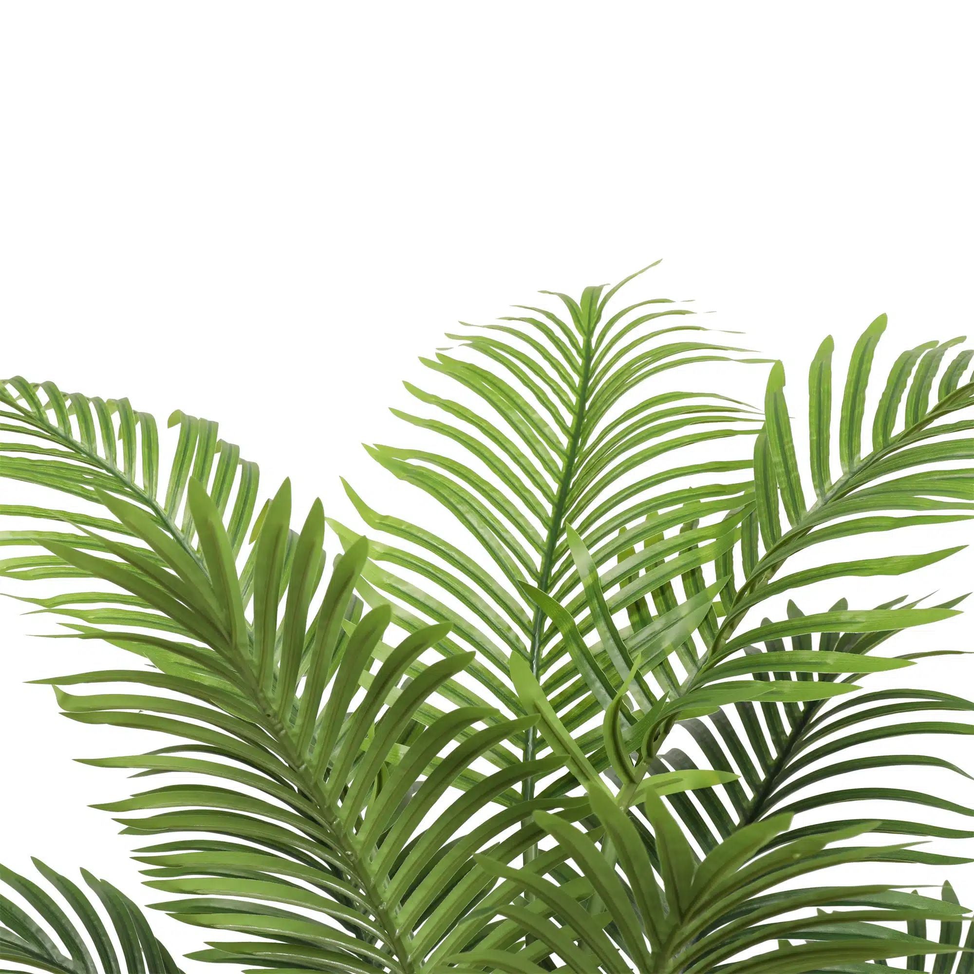 Premium 120cm Artificial Areca Palm Tree - Realistic Potted Faux Plant for Home & Office Decor - Perfect for Living Room, Bedroom, Balcony, and Indoor Spaces