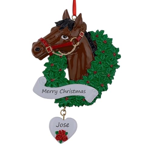 Horse With Wreath