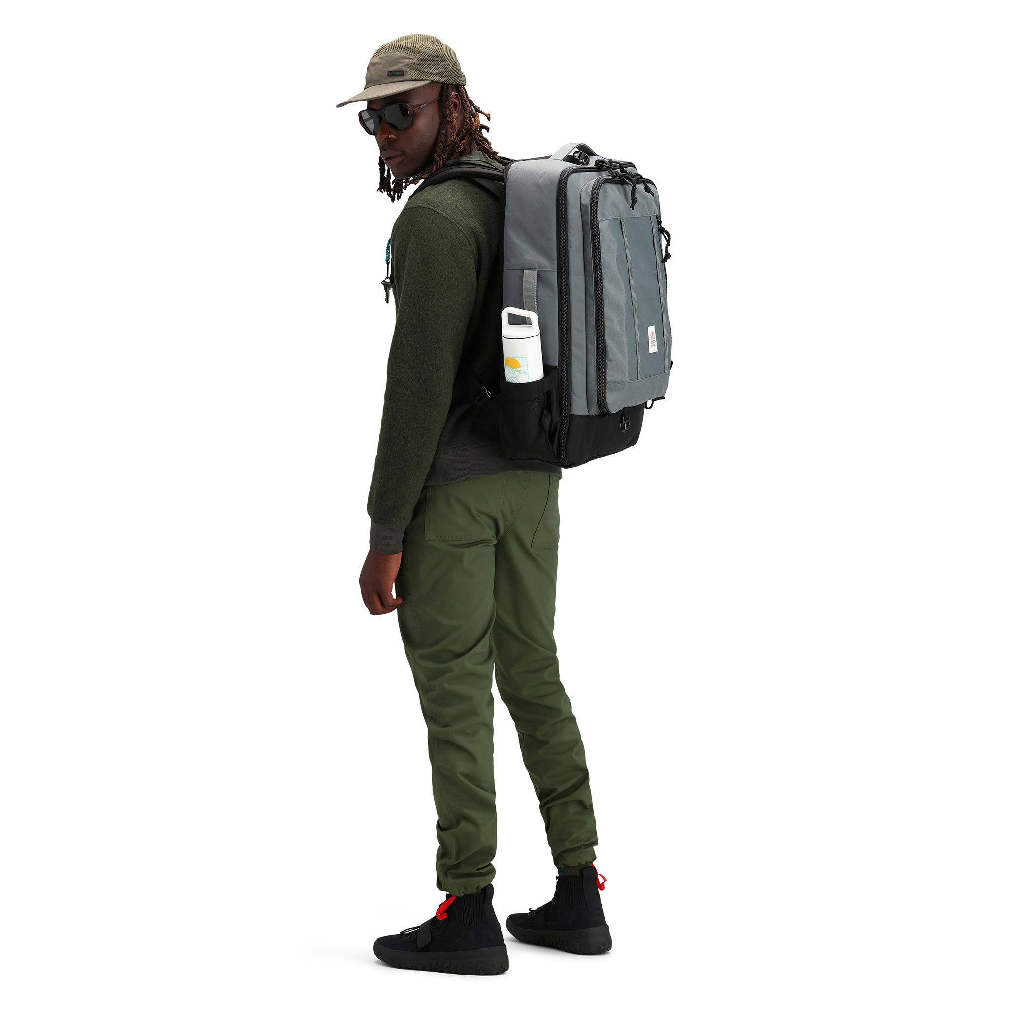 40L Lightweight Durable Travel Backpack for Men & Women - Waterproof Carry On Luggage for Airplane, Hiking, Camping & Business Trips