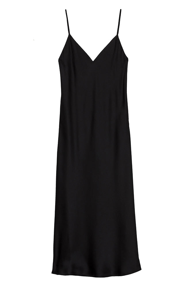 L'Agence Jodie Silk Slip Dress - Women's Elegant Satin Nightgown & Loungewear for Date Nights & Special Occasions