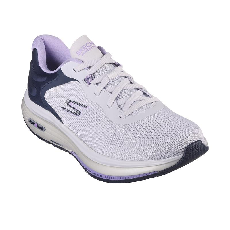 GO WALK WORKOUT WALKER 124946/LAV - Comfortable Walking Shoes for Women & Men - Lightweight Sneakers for Walking, Jogging, Gym & Everyday Wear