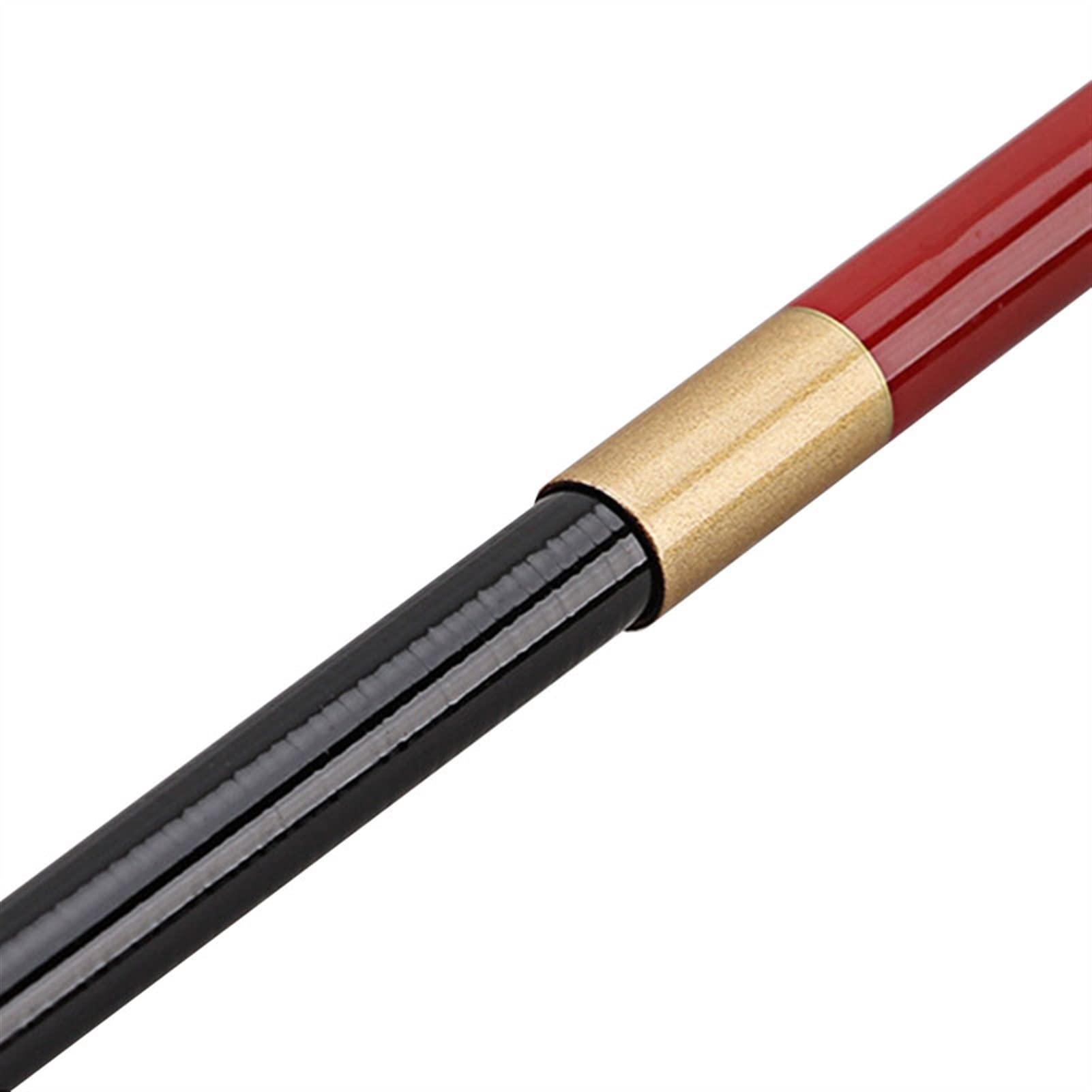 Ultralight Telescopic Carbon Fiber Fishing Rod - 3.6-7.2M Super Hard Travel Fishing Pole for Carp & Stream (Red, 4.5m) | Perfect for Backpacking, Camping & Outdoor Adventures