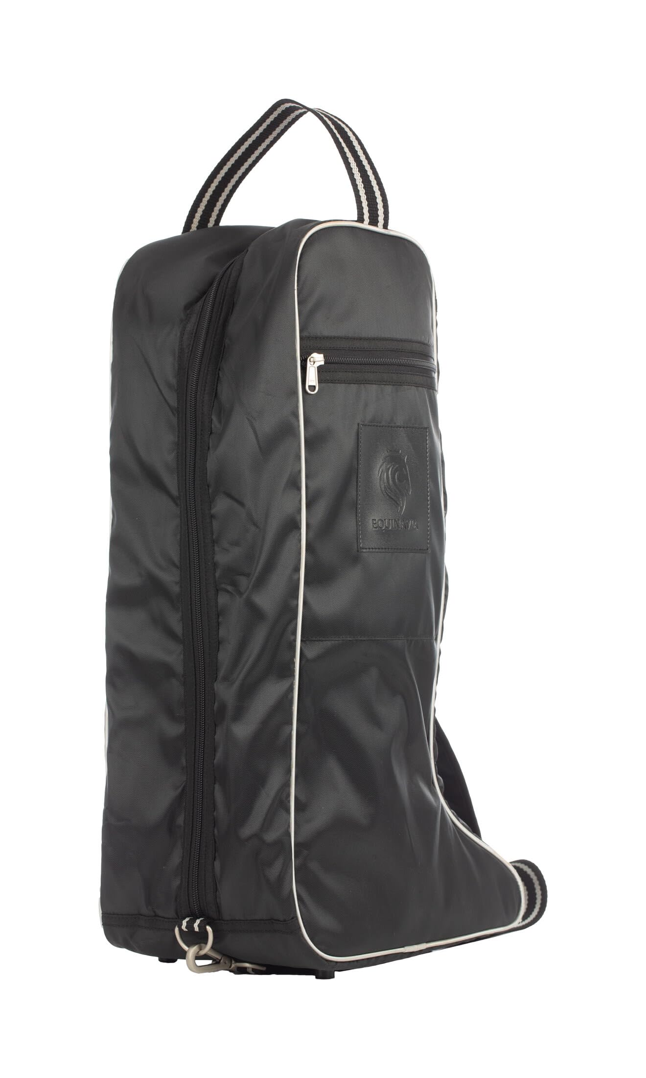 Equinavia Darby Equestrian Durable Padded Tall Boot Bag with Adjustable Shoulder Strap - Perfect for Horse Riding, Shows & Travel Storage