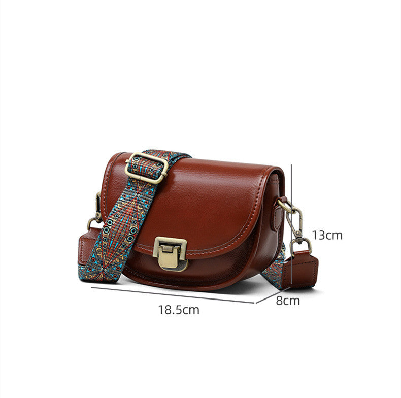 Elegant Flap Saddle Bag for Women - Stylish Crossbody Purse with Adjustable Strap | Perfect for Work, Travel & Everyday Use