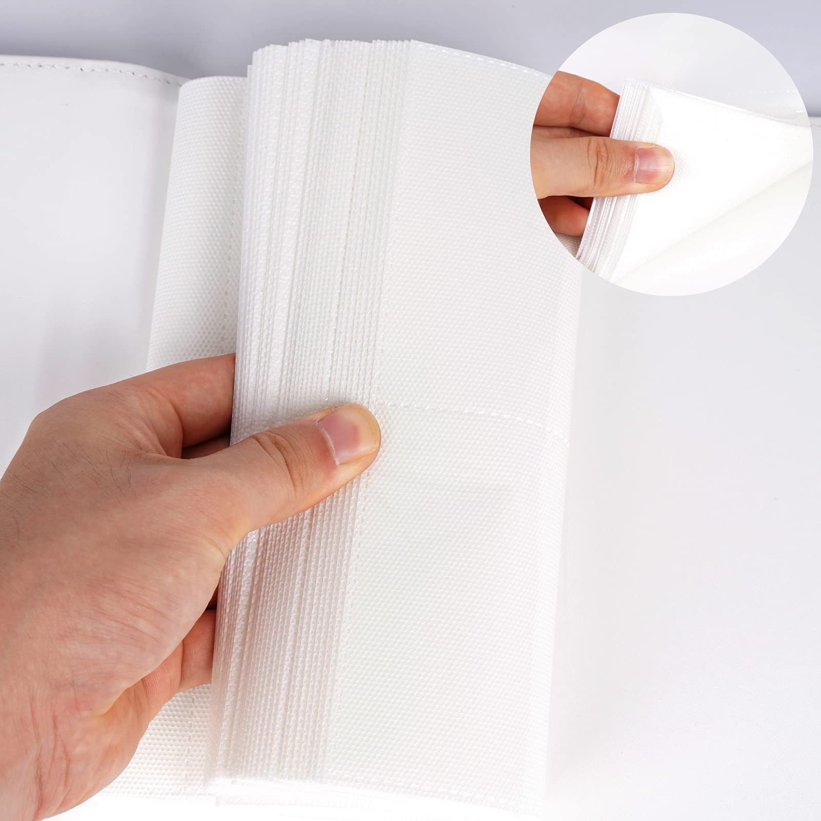 Ruibytree 2 Pack 256 Pockets Mini Photo Album for Instax Mini 12/11/9/99/40 & Polaroid Snap/PIC-300/Z2300/SocialMatic/Zip Instant Printers - Compact Photo Storage for Travel, Parties, Weddings & Scrapbooking
