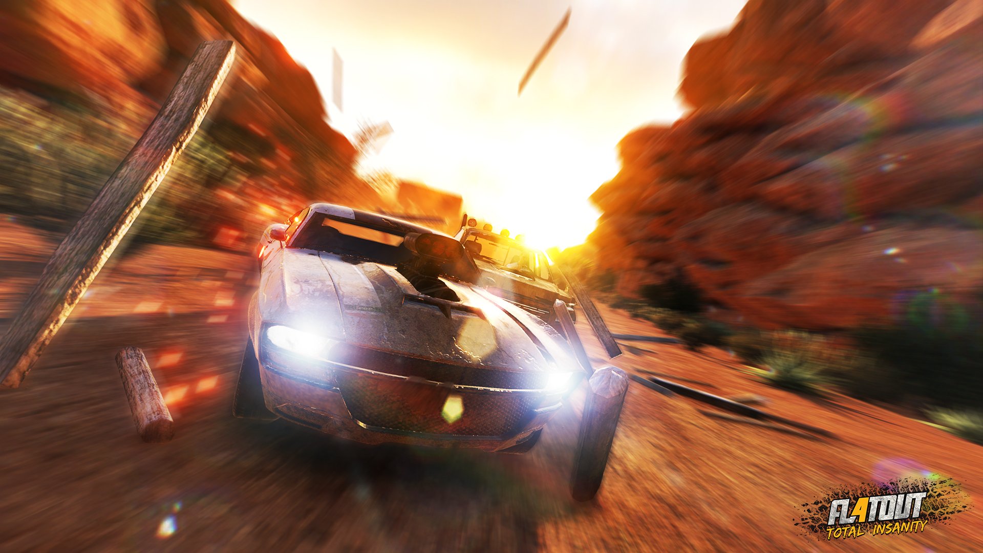 FlatOut 4: Total Insanity - PlayStation 4 Game | High-Speed Racing & Destruction Derby Action | Perfect for Multiplayer Parties & Racing Enthusiasts