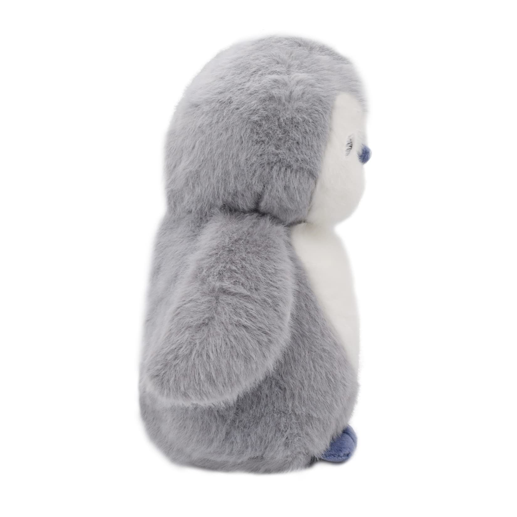Adorable 10-Inch Gray Penguin Stuffed Animal Plush Toy - Soft Cuddly Stuffed Penguin for Kids, Gifts & Nursery Decor | Perfect for Birthday Presents, Baby Shower Gifts & Bedtime Companions