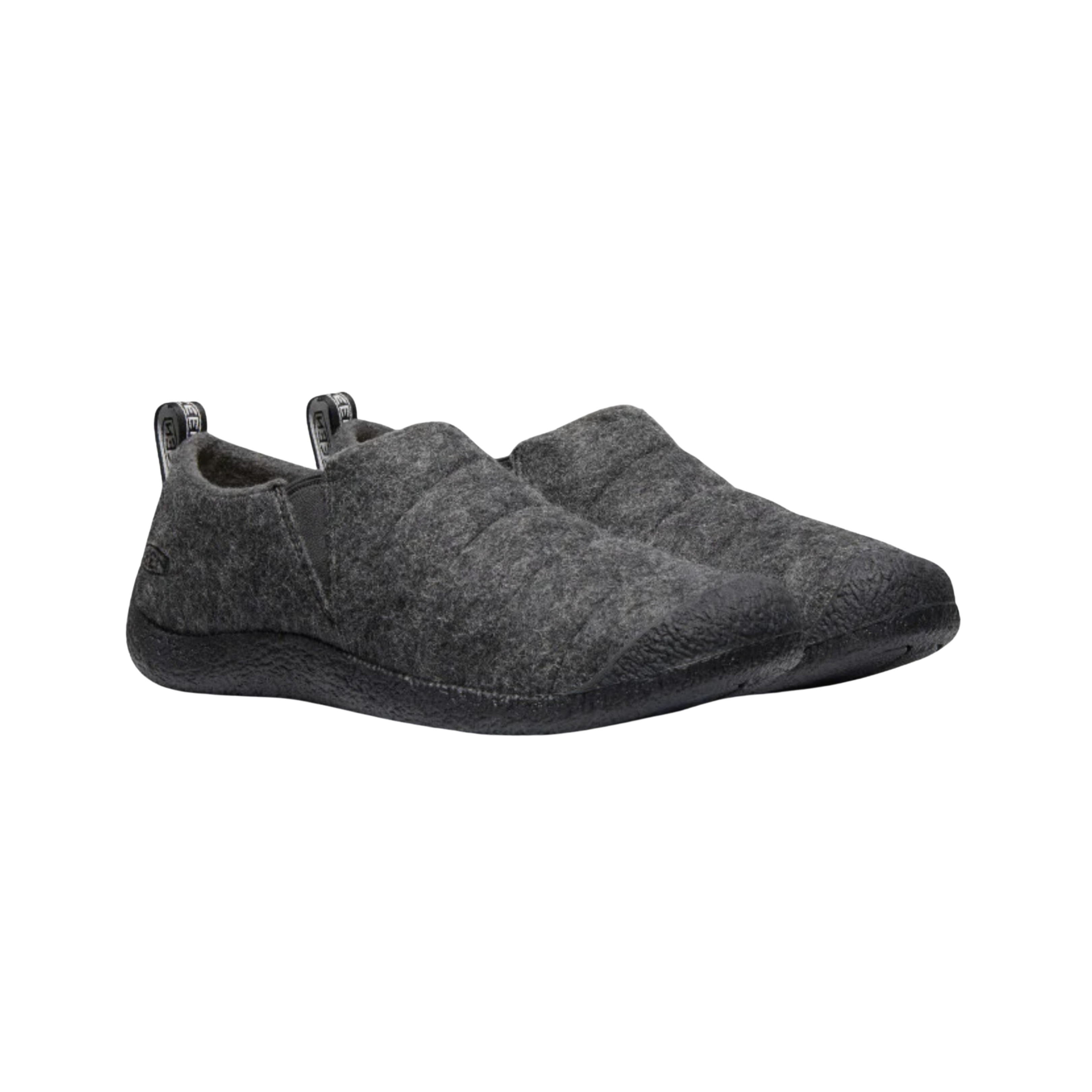 Women's Howser II Grey Felt/Black Loafers - Comfortable Slip-On Shoes for Work & Casual Wear (Regular Width) - Perfect for Office, Travel & Everyday Outfits