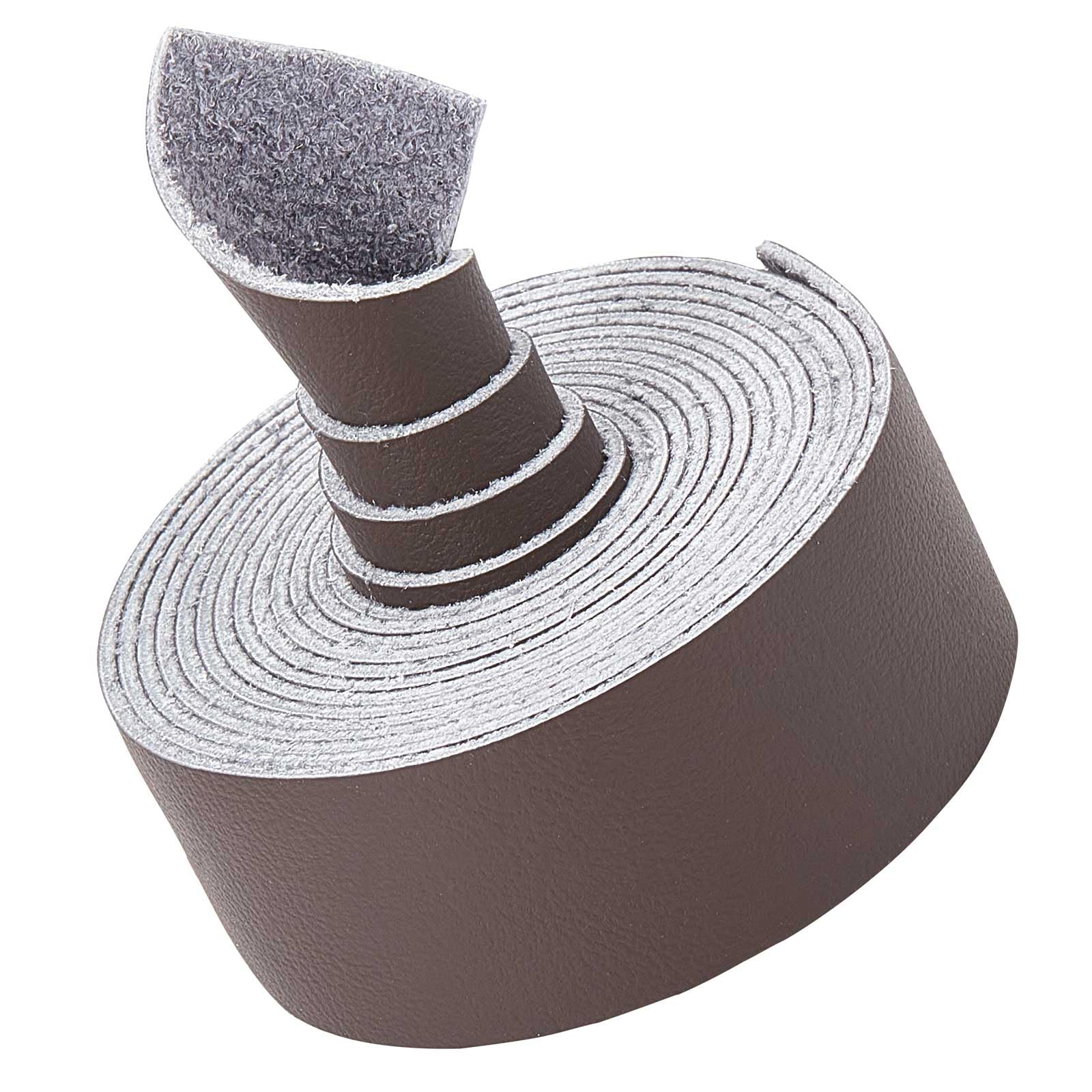 GORGECRAFT 2 Meters Leather Strap Strips - 25mm Wide Flat Leather Cord, 1.5mm Thick Lychee Grain Faux Leather for DIY Crafts, Guitar Straps, Bracelets, Handles & Leather Tooling - Perfect for Workshop Projects & Coffee Shop Decor