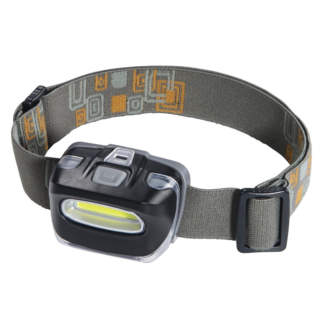 Hama LED Headlamp - Rechargeable Headlight with Adjustable Beam for Camping, Hiking, Running & Outdoor Activities - Hands-Free Light for Night Work and Emergency Use