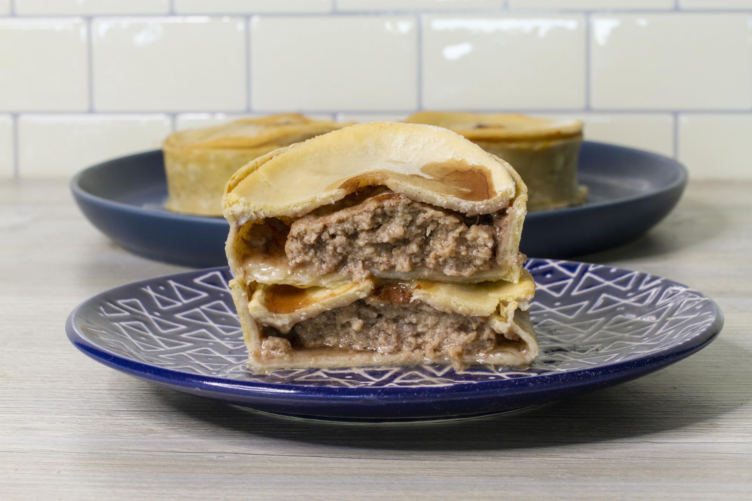 Ackroyd's Bakery 1 Dozen Savory Variety Pack - 4 Scottish Meat Pies, 4 Pork Garlic Sausage Rolls, 4 Beef Onion Sausage Rolls | Frozen British Pastries for Parties, Quick Meals & Snacks