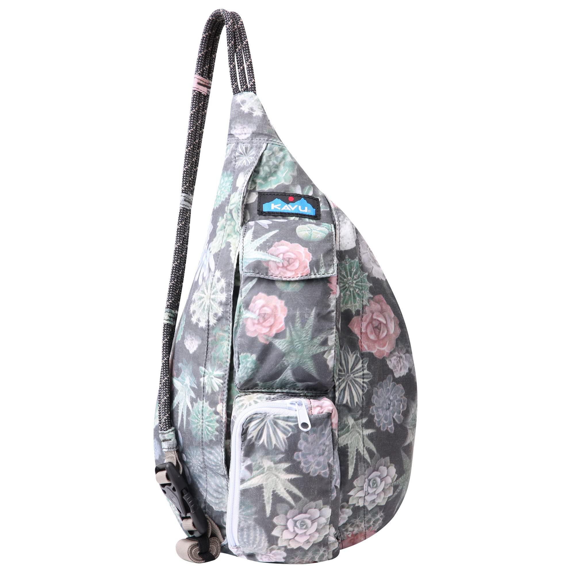 KAVU Mini Rope Sack Sling Crossbody Backpack - Lightweight Durable Shoulder Bag for Hiking, Travel & Everyday Use