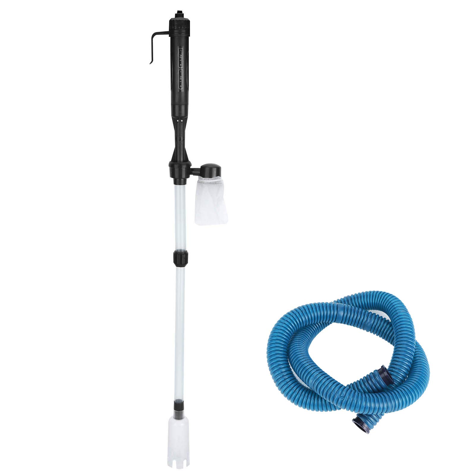 Ichiias Aquarium Gravel Cleaner & Water Changer - Efficient Sludge Extraction Tool for Fish Tank Maintenance and Water Quality Control