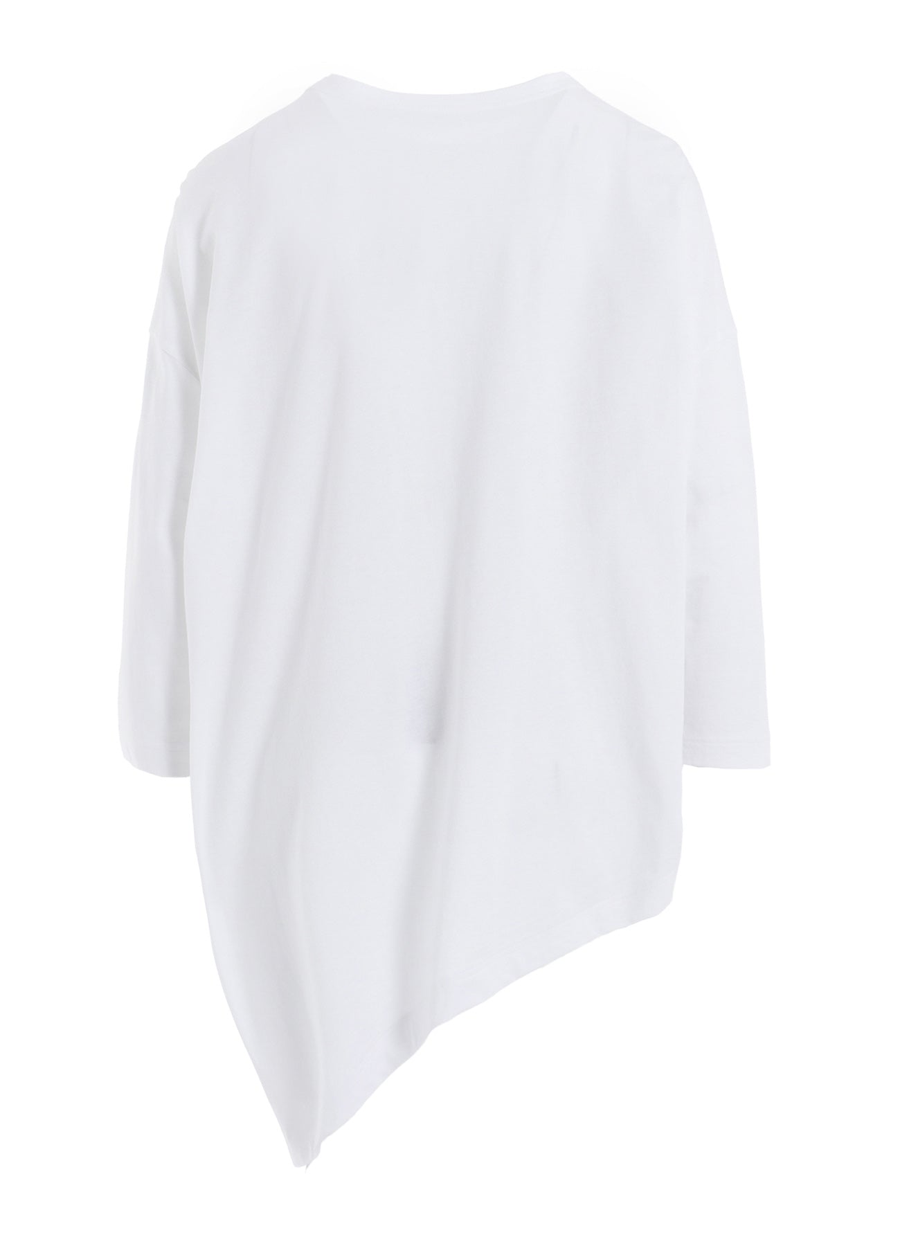 Stylish Cotton Jersey Animal Print Asymmetry Drape T-Shirt for Women - Trendy Casual Wear for Everyday Outfits & Summer Fashion