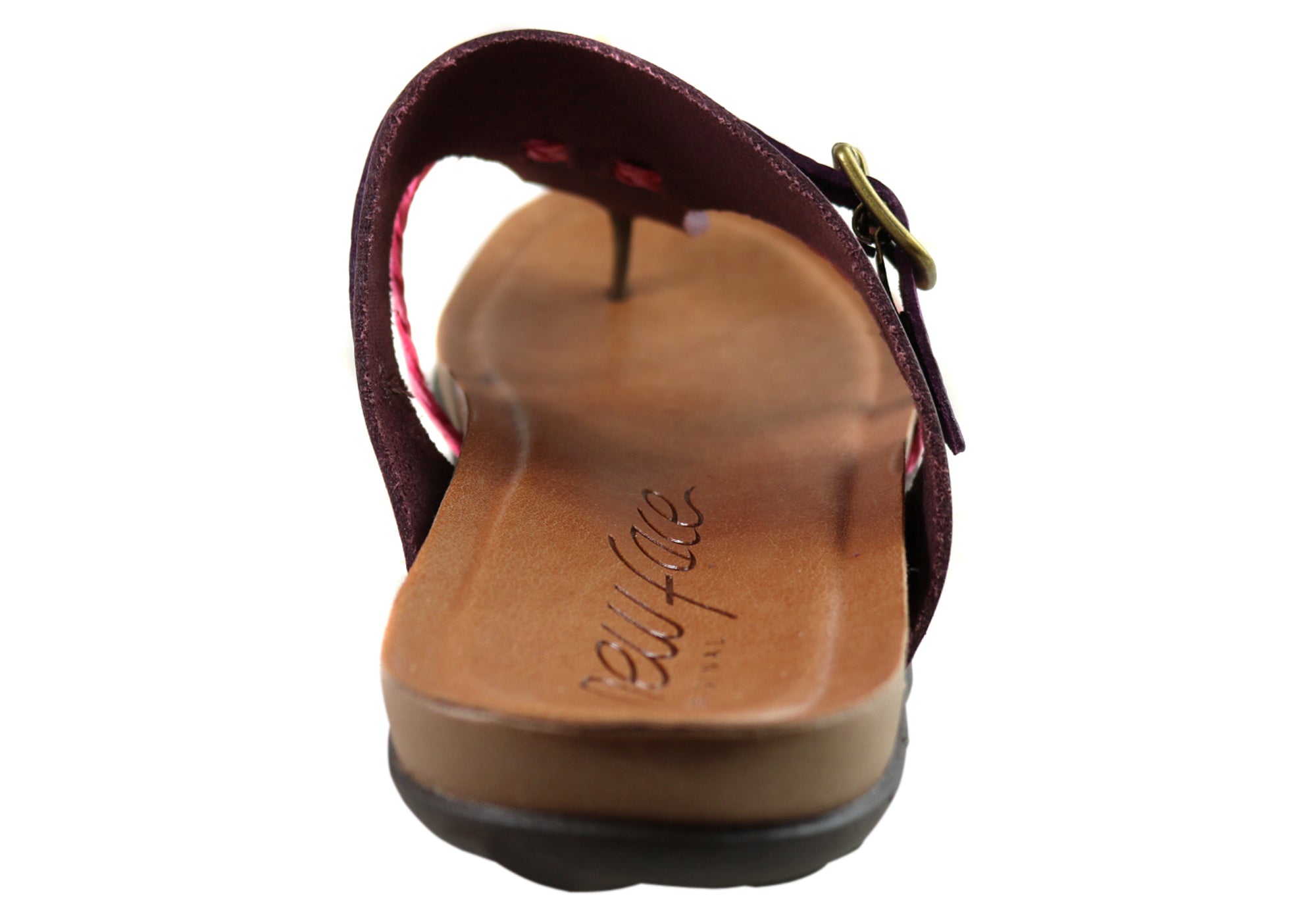 Women's Comfortable Leather Sandals - Handmade in Brazil - Casual Summer Flip Flops for Beach, Travel & Everyday Wear