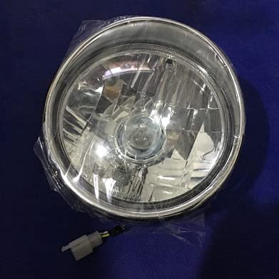 Yueku GZ150-A Electrospray Accessories Headlamp Assembly Rear Housing (Color: Black) - Perfect for Motorcycle Repair & Customization Projects