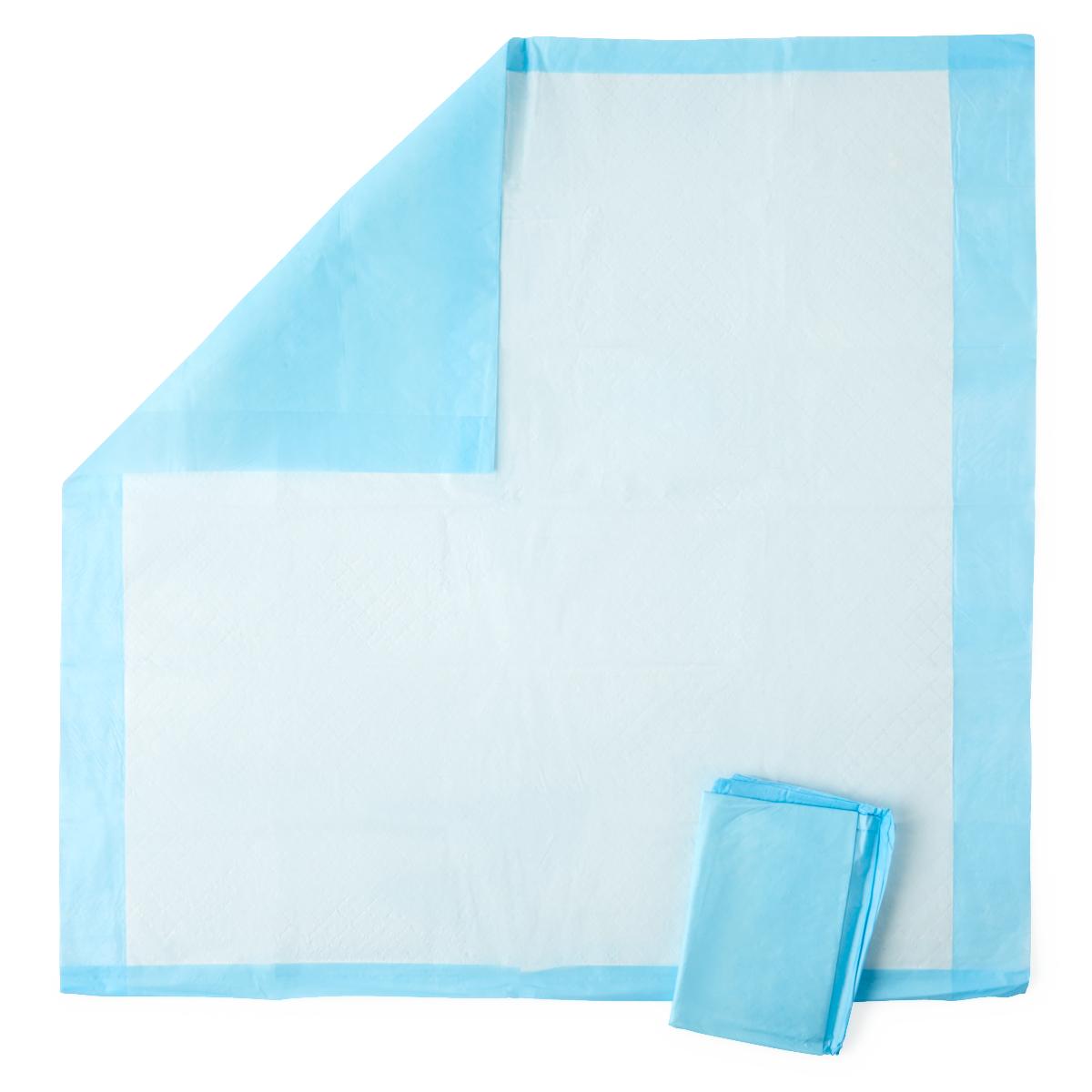 Protection Plus Disposable Underpads, 30x30 Inches - Waterproof Bed Pads for Incontinence, Pets & Medical Use - Ideal for Home Care, Hospitals & Travel