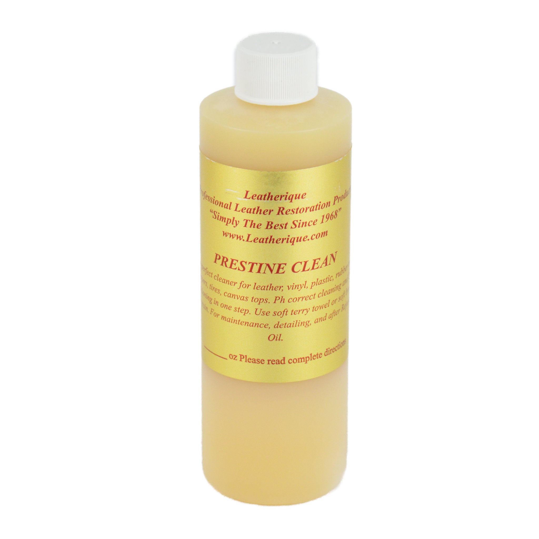 Leatherique Pristine Clean - Premium Leather Cleaner & Conditioner for Cars, Furniture & Bags | Restores Shine & Protects Leather | Ideal for Auto Detailing, Home Care & Luxury Accessories