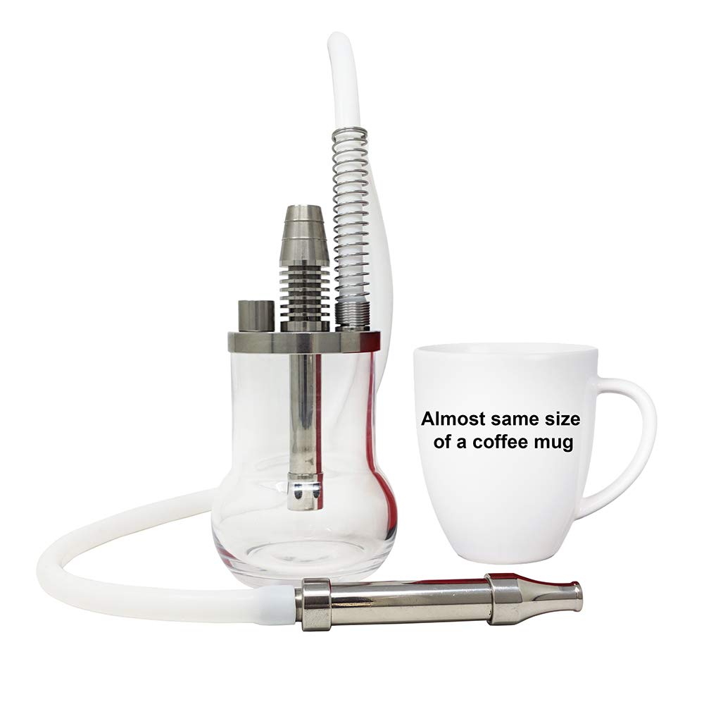 Oduman Micro - World's Smallest Portable Hookah with Travel Bag & Tornado Tips | Perfect for Travel, Camping & Small Gatherings
