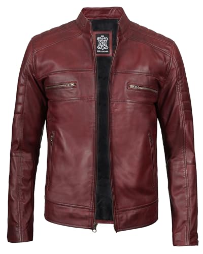 Cafe Racer - Maroon Jacket