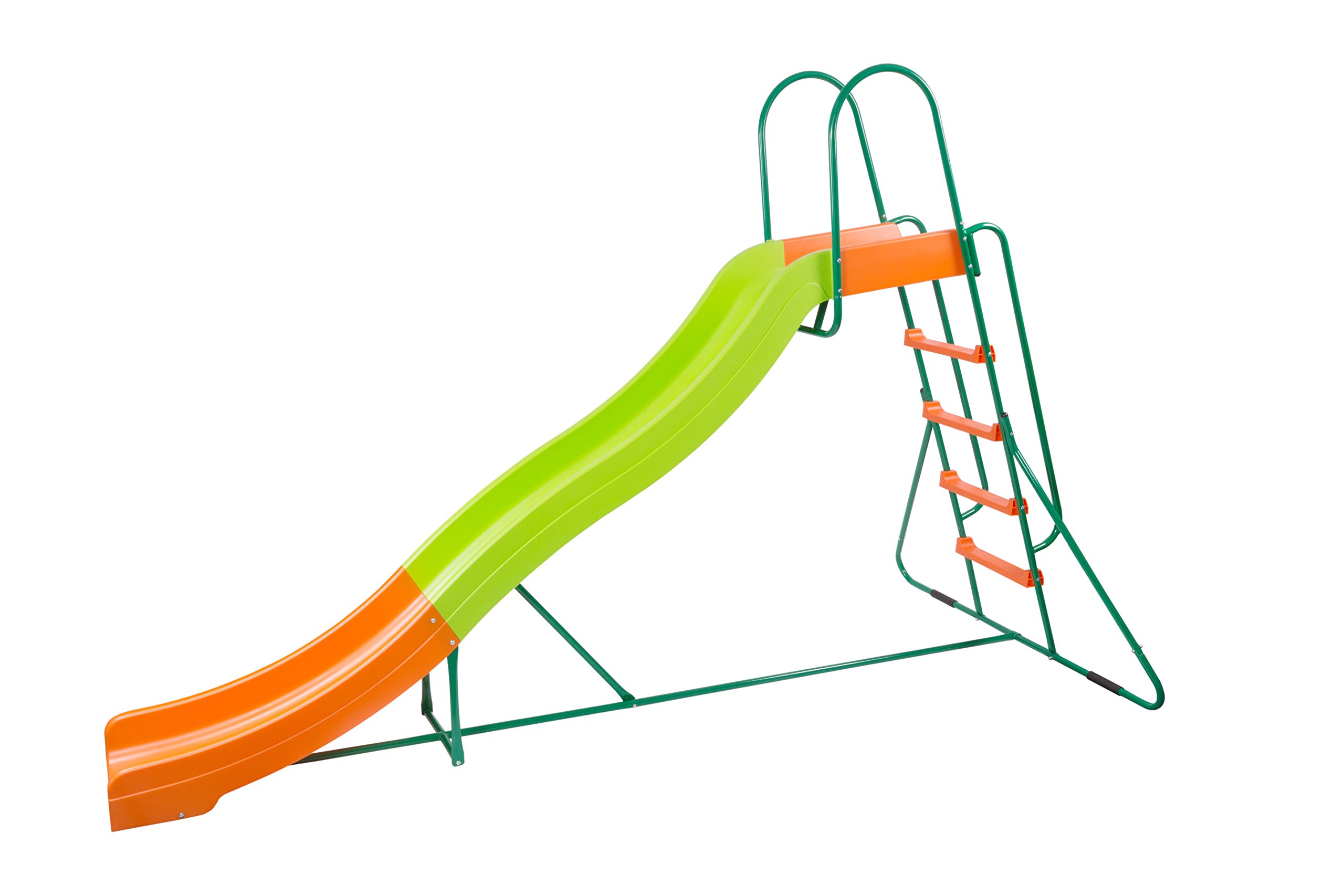 Outdoor Playground Slide & Swing Set for Kids Ages 4-8 - Durable Backyard Playset with Slide and Swings for Children's Outdoor Fun | Perfect for Backyards, Parks, and School Playgrounds