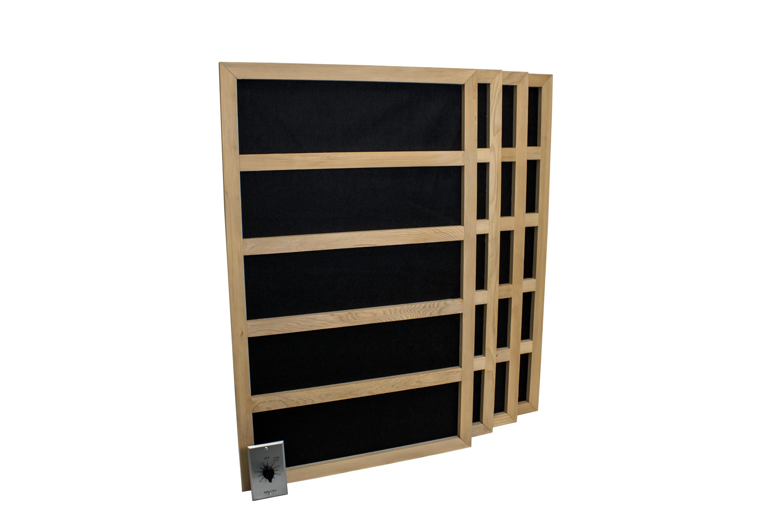 Premium 1200W 120VAC Infrared Sauna Heater with Mechanical Timer - Northern Lights Group - Perfect for Home Spa, Relaxation & Detox Therapy