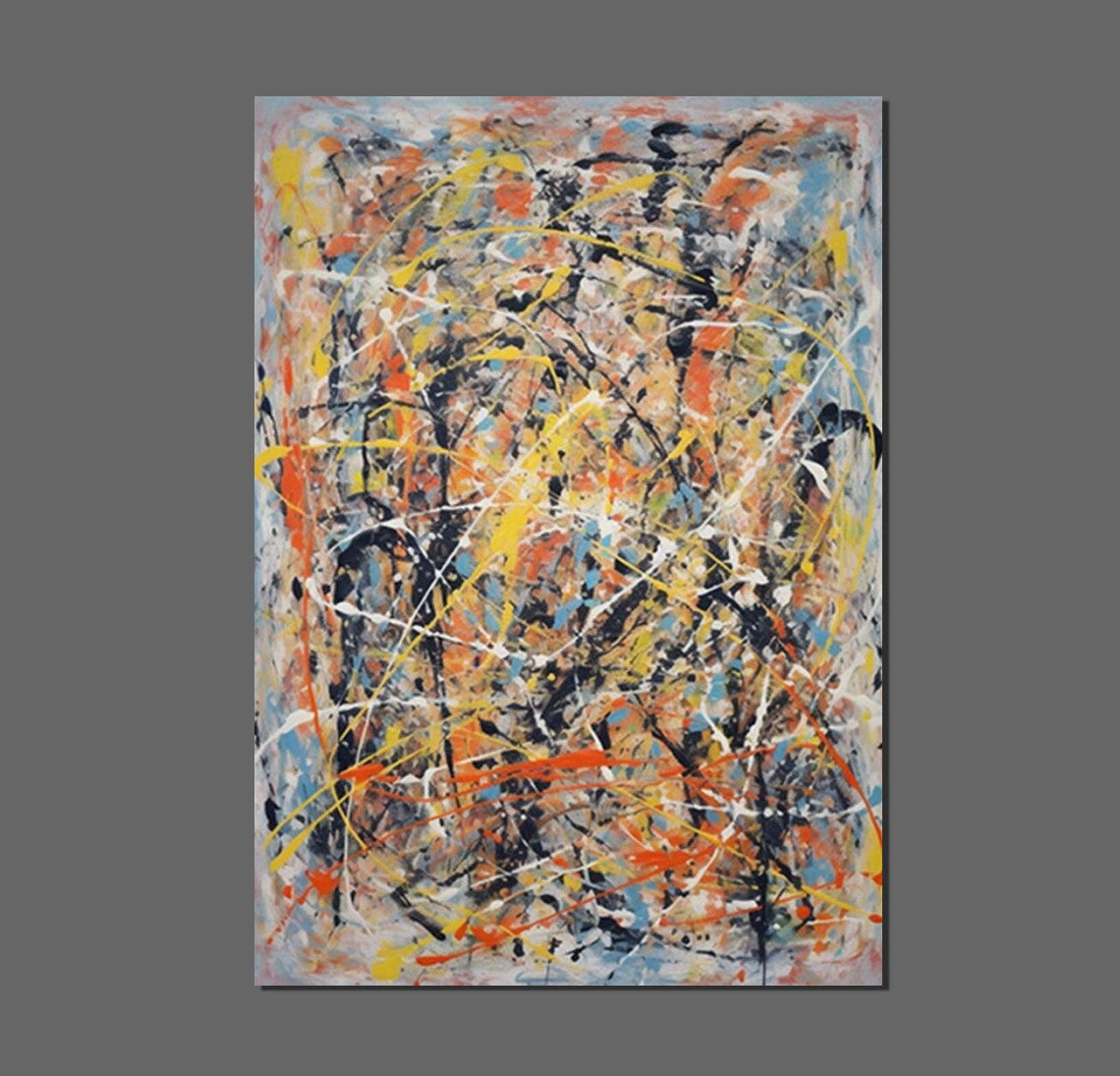 Extra Large Wall Art Painting - Modern Contemporary Abstract Hand Painted Acrylic Canvas Artwork for Living Room Decor | Perfect for Home, Office & Hotel Wall Decoration | Buy Unique Paintings Online