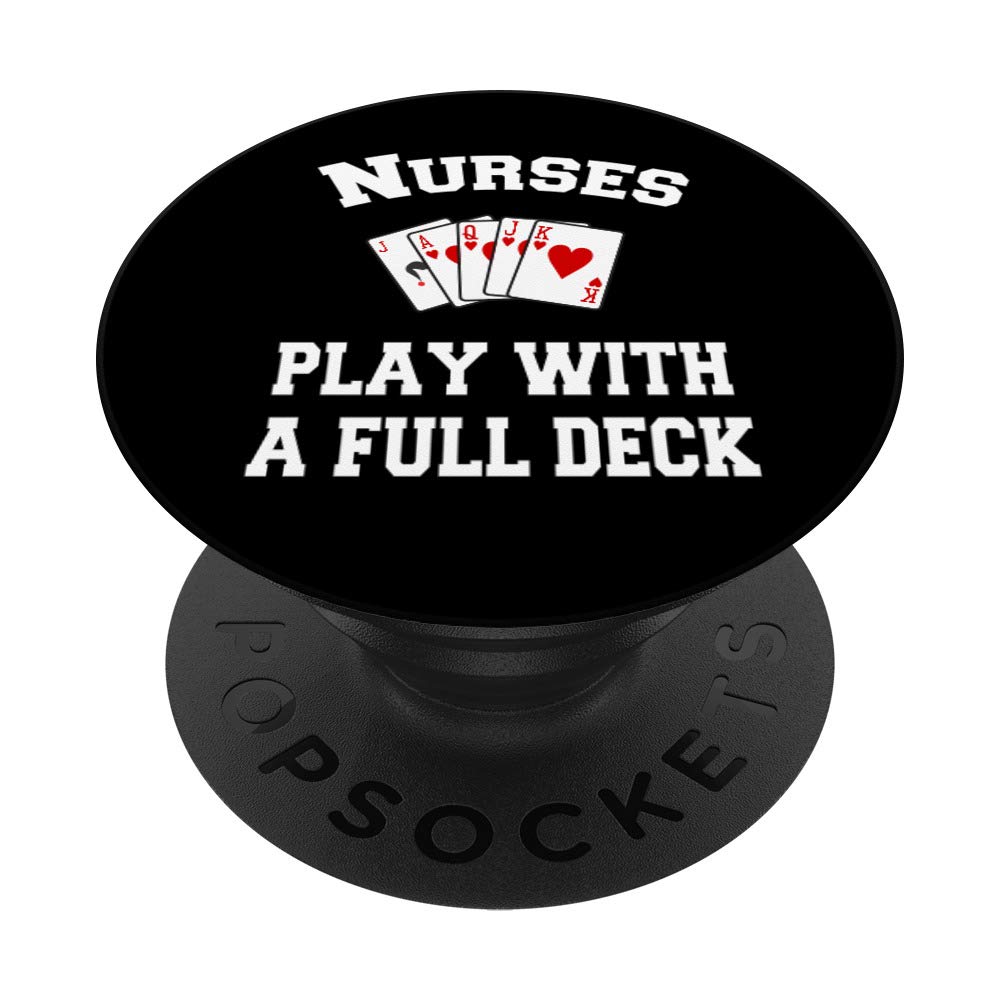 Funny Nurse Playing Cards - Full Deck for Medical Professionals | Perfect for Nurses Week Gifts, Office Breaks & Healthcare Humor