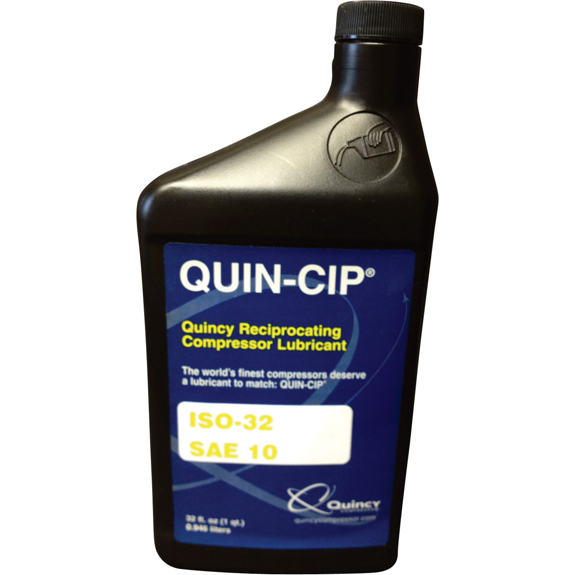 Quincy Quin-Cip 112543 SAE 30 Compressor Oil (1 Quart) - Premium Lubricant for Air Compressors | Ideal for Industrial, Automotive & HVAC Systems