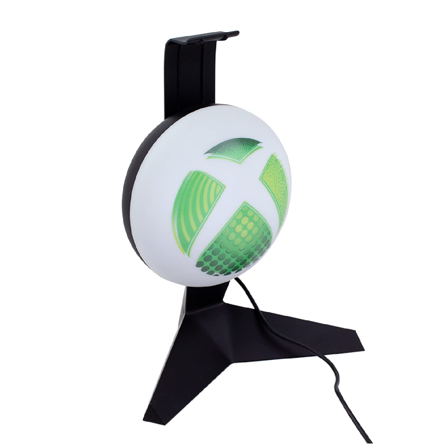 Official Xbox Headset Stand with LED Light - USB Powered Gaming Headphone Holder for Xbox Series X|S, Xbox One - Perfect Gaming Setup Accessory & Gift for Gamers - Ideal for Desk, Bedroom, and Gaming Room Organization
