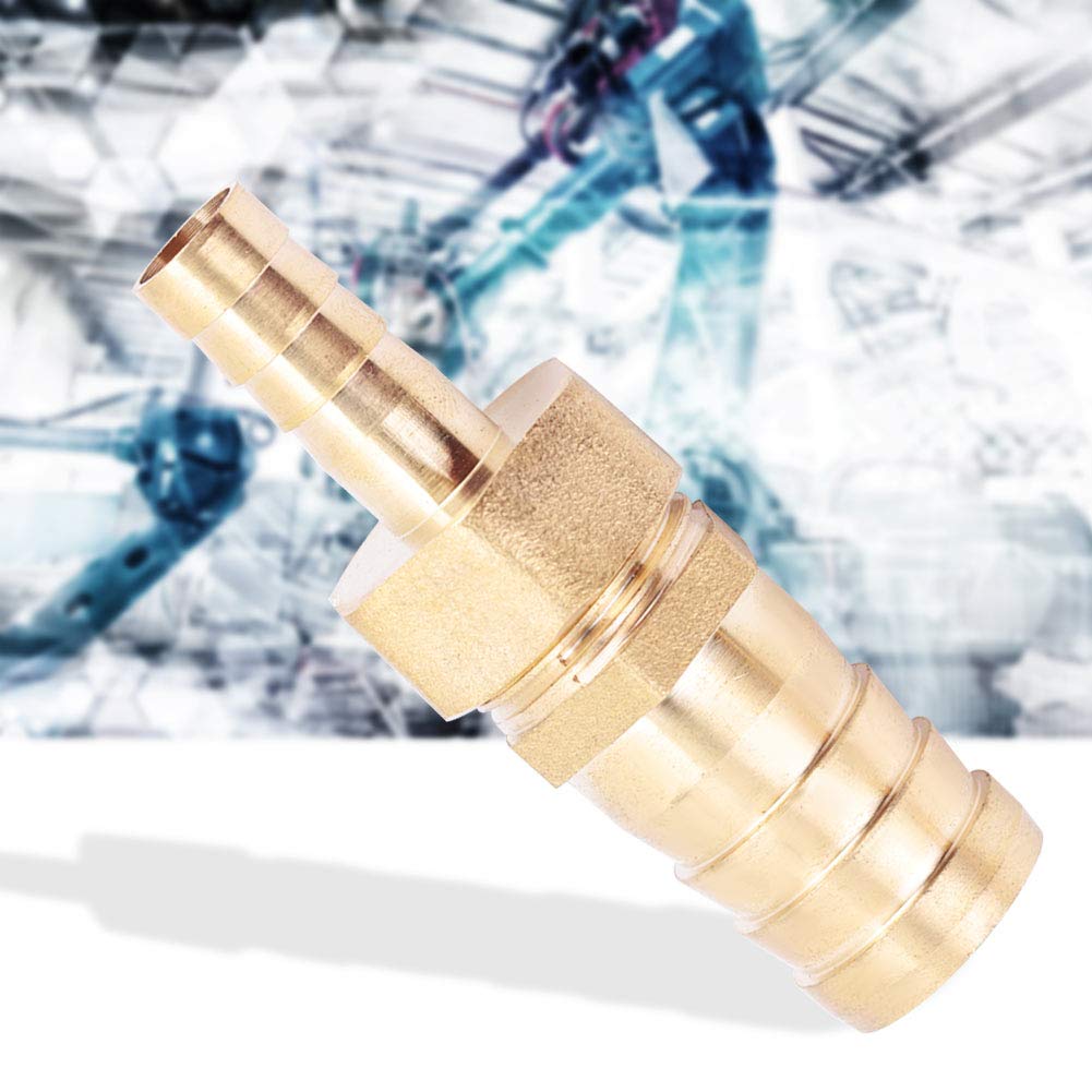 Brass Hose Barb Connector (6-19mm) for Pipe Fittings - Plumbing & Irrigation Use