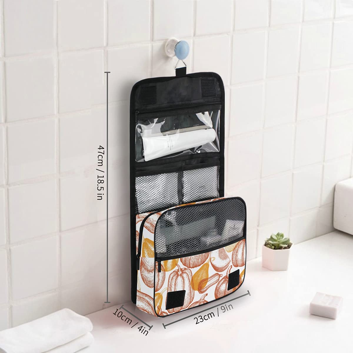 Premium Hanging Travel Toiletry Bag - Waterproof Dopp Kit & Cosmetic Organizer for Women & Men | Perfect for Camping, Gym, Business Trips & Vacation Essentials