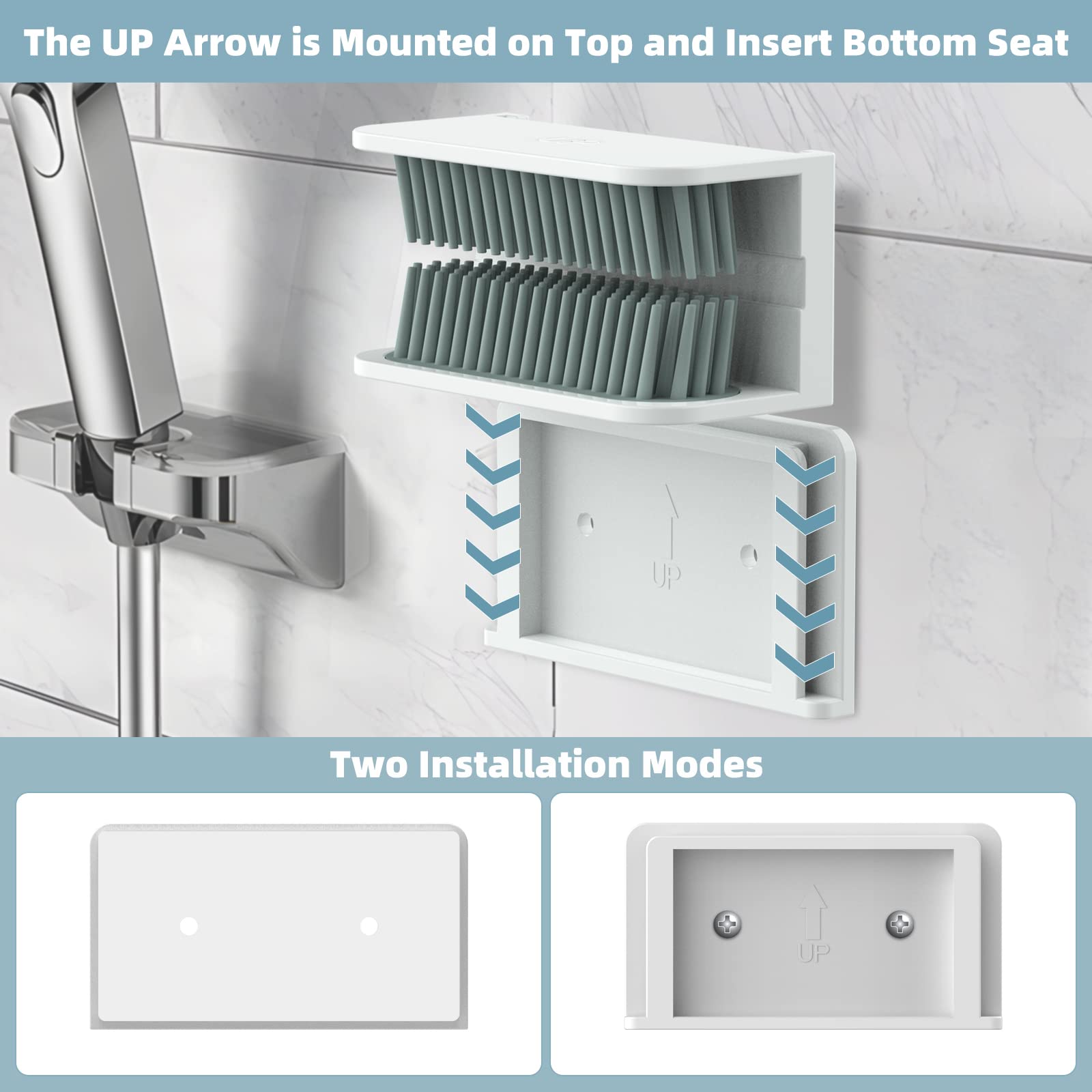 **Reusable Silicone Hair Catcher for Shower Drain - Bathroom & Bathtub Drain Protector, Hair Trap & Snare - Perfect for Long Hair, Pet Hair & Clog Prevention (White)**    *(Ideal for Showers, Baths, Sinks & Preventing Drain Clogs - Easy to Clean & Durable Design)*