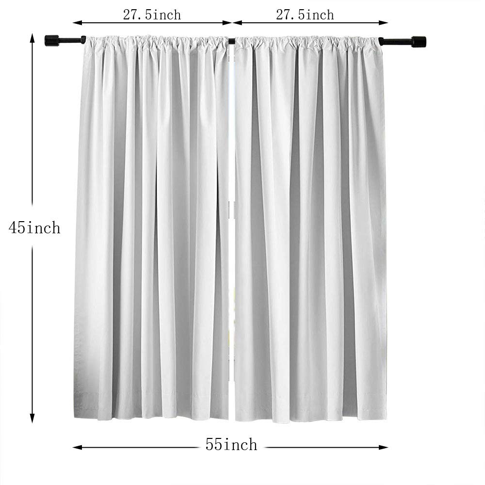 Blackout Curtains with Satanic Goat Head Pattern - Room Darkening Window Panels for Bedroom, Living Room & Kitchen - 2 Panels Set - Perfect for Home Decor, Privacy & Light Control
