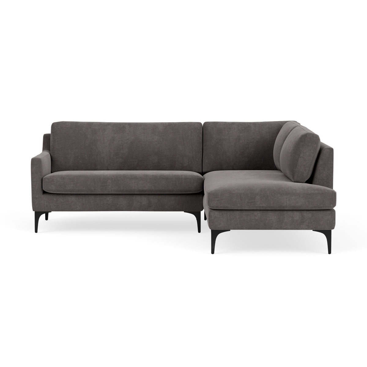 Danny Steel Grey Textured Weave